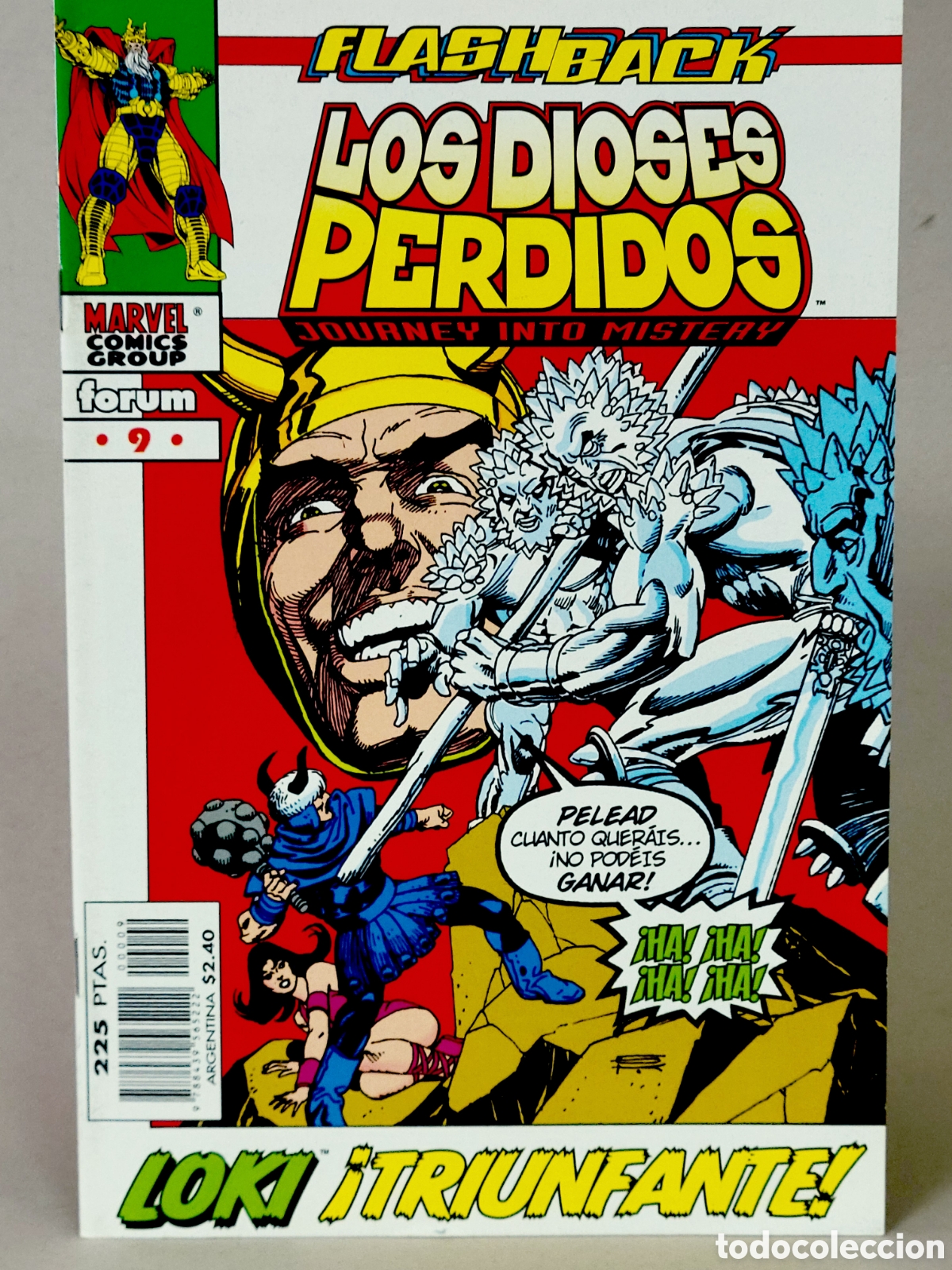 C&oacute;mics: C&Oacute;MIC LOS DIOSES PERDIDOS 9 FORUM MARVEL GRAPA DE KIOSCO - Foto 1