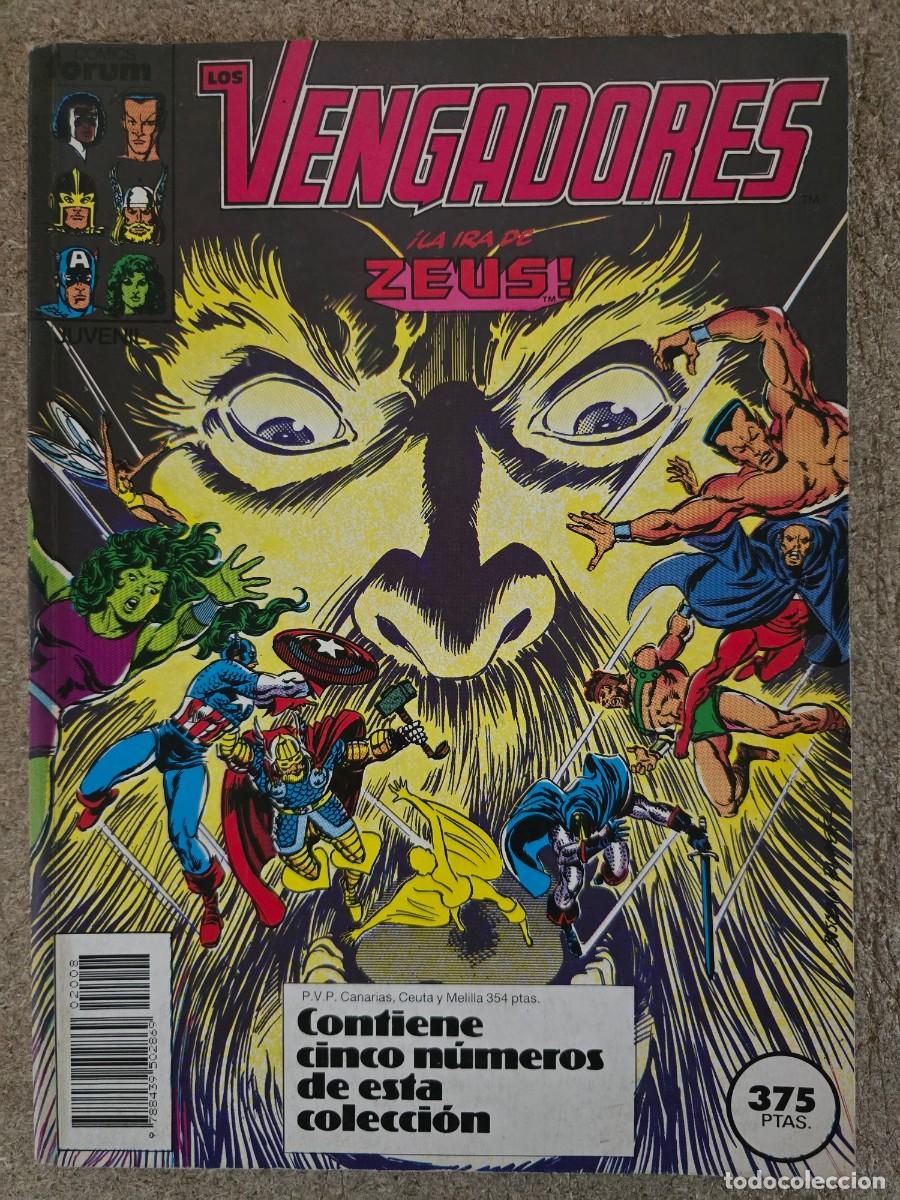 C&oacute;mics: Los Vengadores Vol.1.Retapado.76 al 80.Marvel.Forum