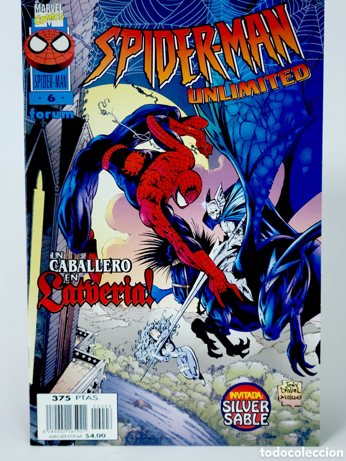 C&oacute;mics: C&Oacute;MIC SPIDERMAN UNLIMITED 6 FORUM MARVEL (SPIDER-MAN) GRAPA DE KIOSCO