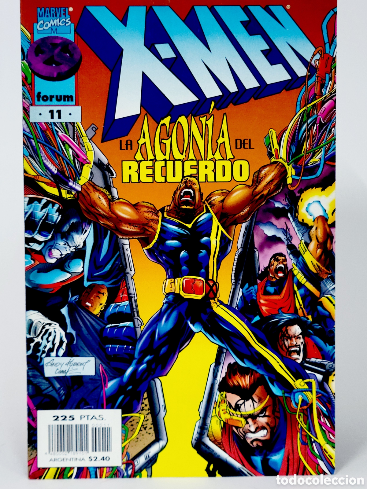 C&oacute;mics: C&Oacute;MIC X-MEN 11 VOL.2 LA AGON&Iacute;A DEL RECUERDO FORUM MARVEL VOLUMEN GRAPA DE KIOSCO