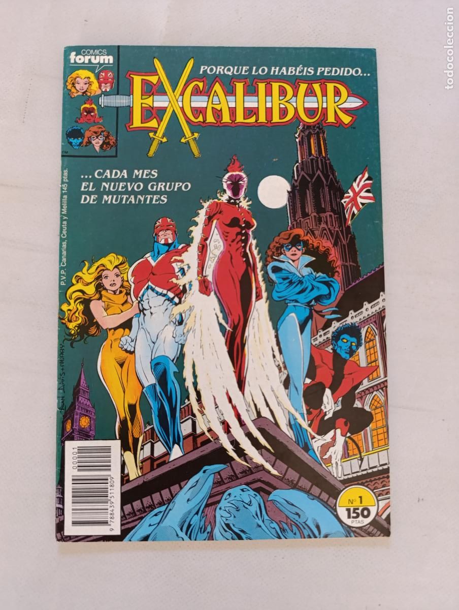 C&oacute;mics: EXCALIBUR VOL. 1 N&ordm; 1 - FORUM (IA)