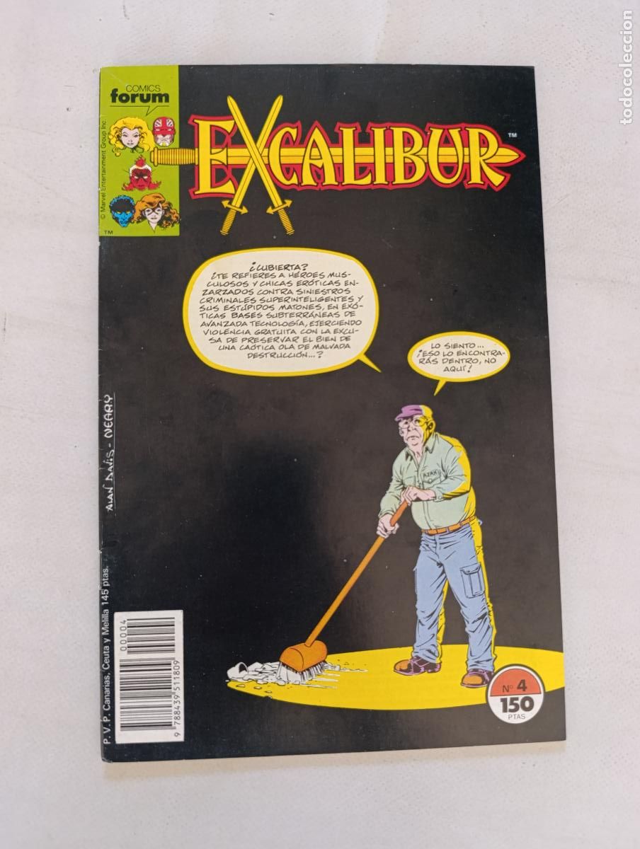 C&oacute;mics: EXCALIBUR VOL. 1 N&ordm; 4 - FORUM (IA)