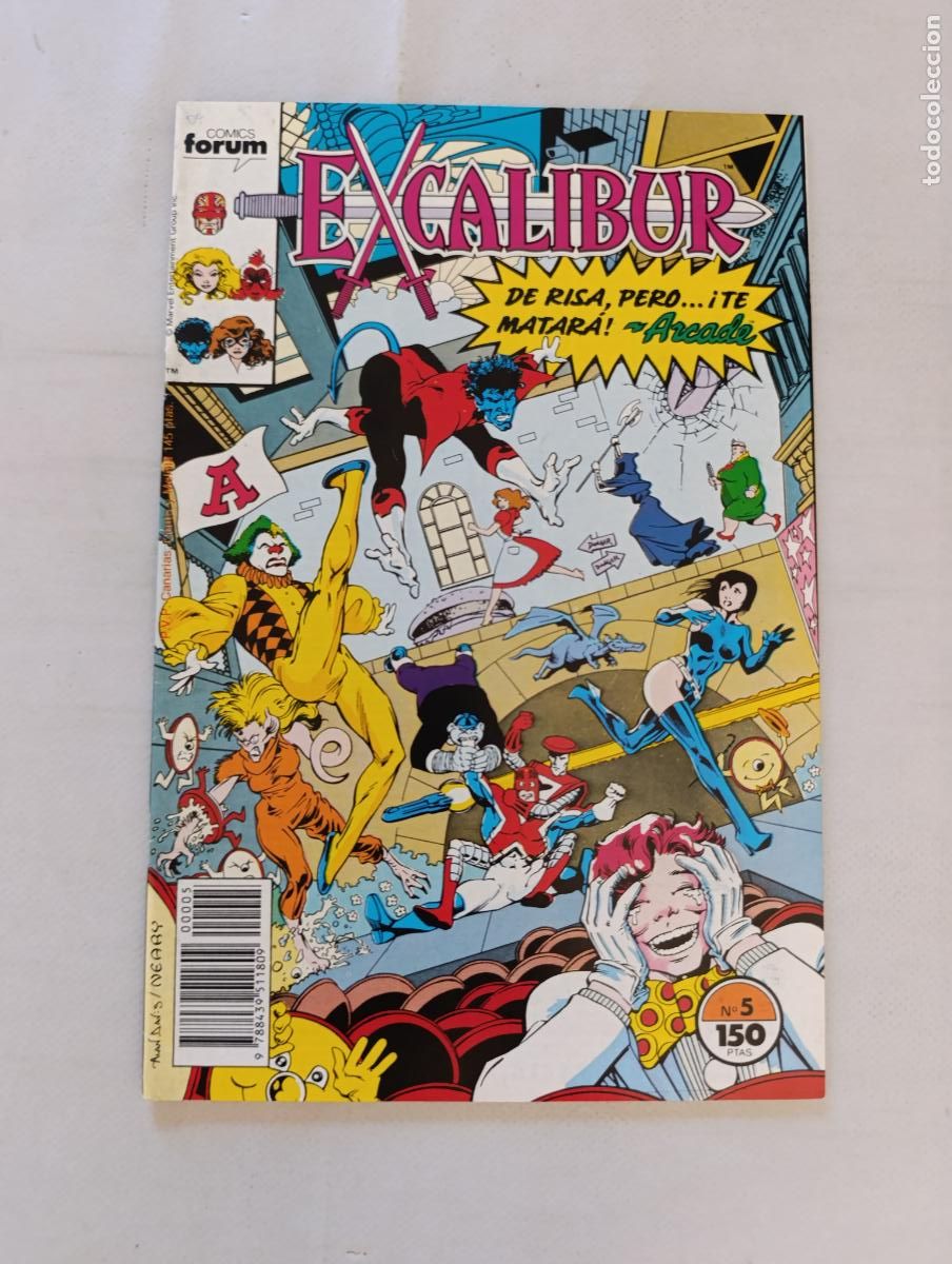 C&oacute;mics: EXCALIBUR VOL. 1 N&ordm; 5 - FORUM (IA)