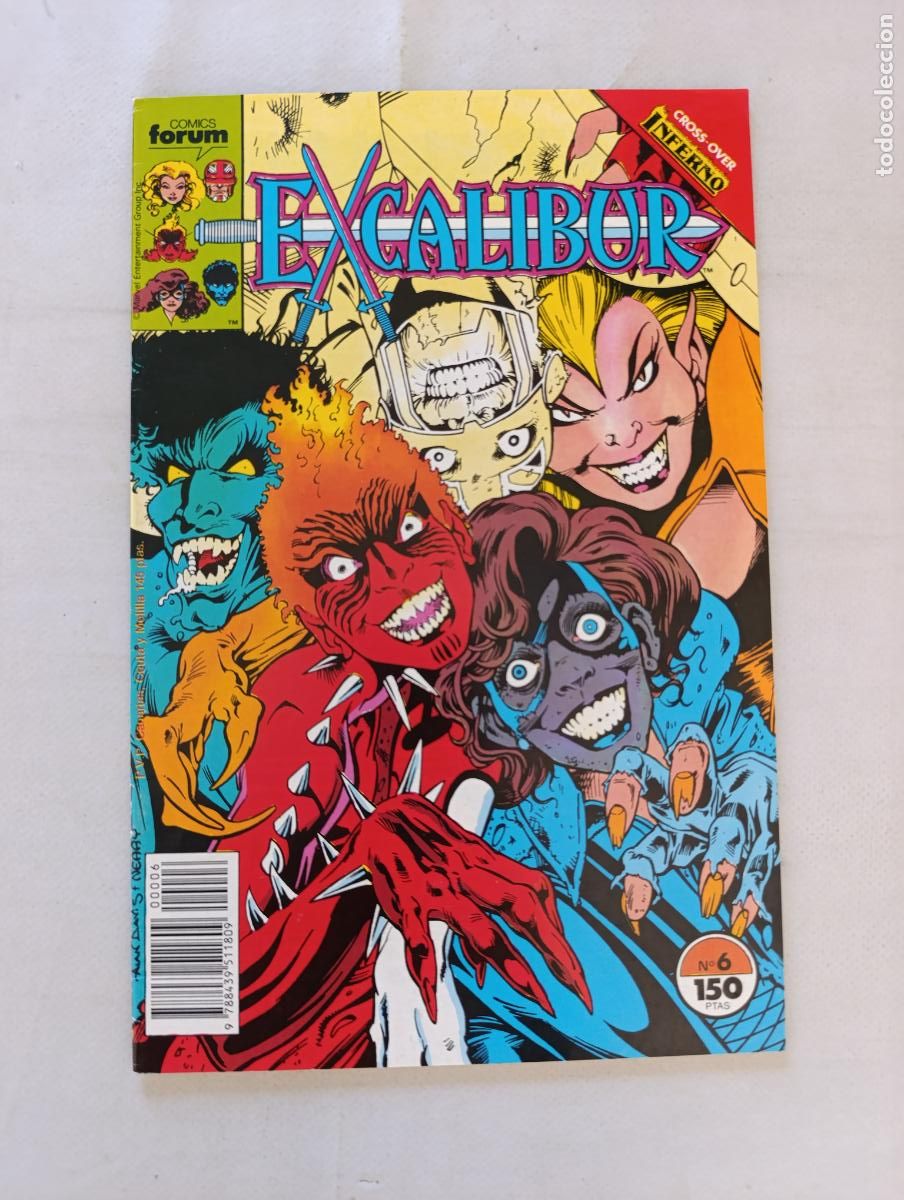 C&oacute;mics: EXCALIBUR VOL. 1 N&ordm; 6 - FORUM (IA) - Foto 1
