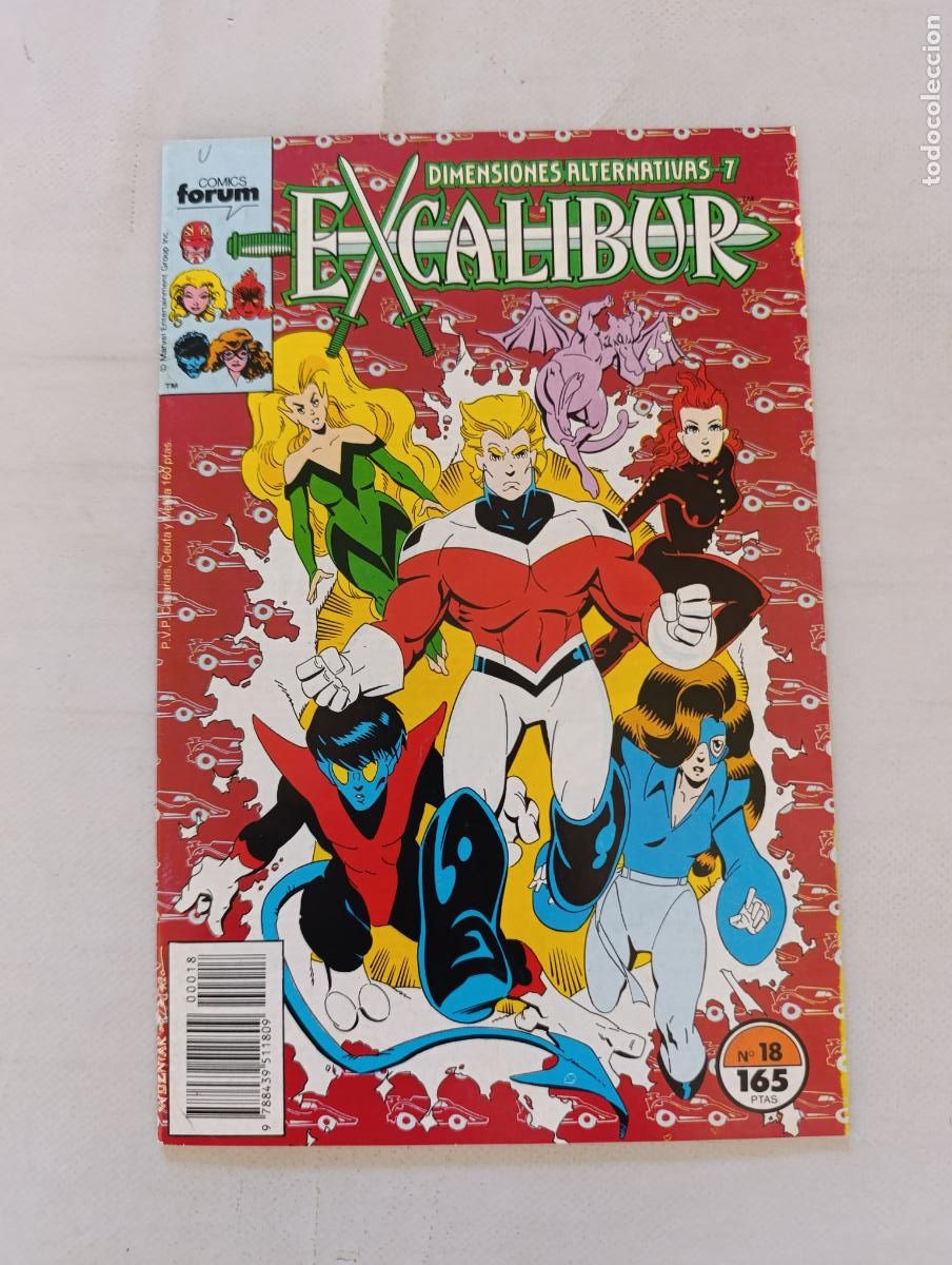 C&oacute;mics: EXCALIBUR VOL. 1 N&ordm; 18 - FORUM (IA)