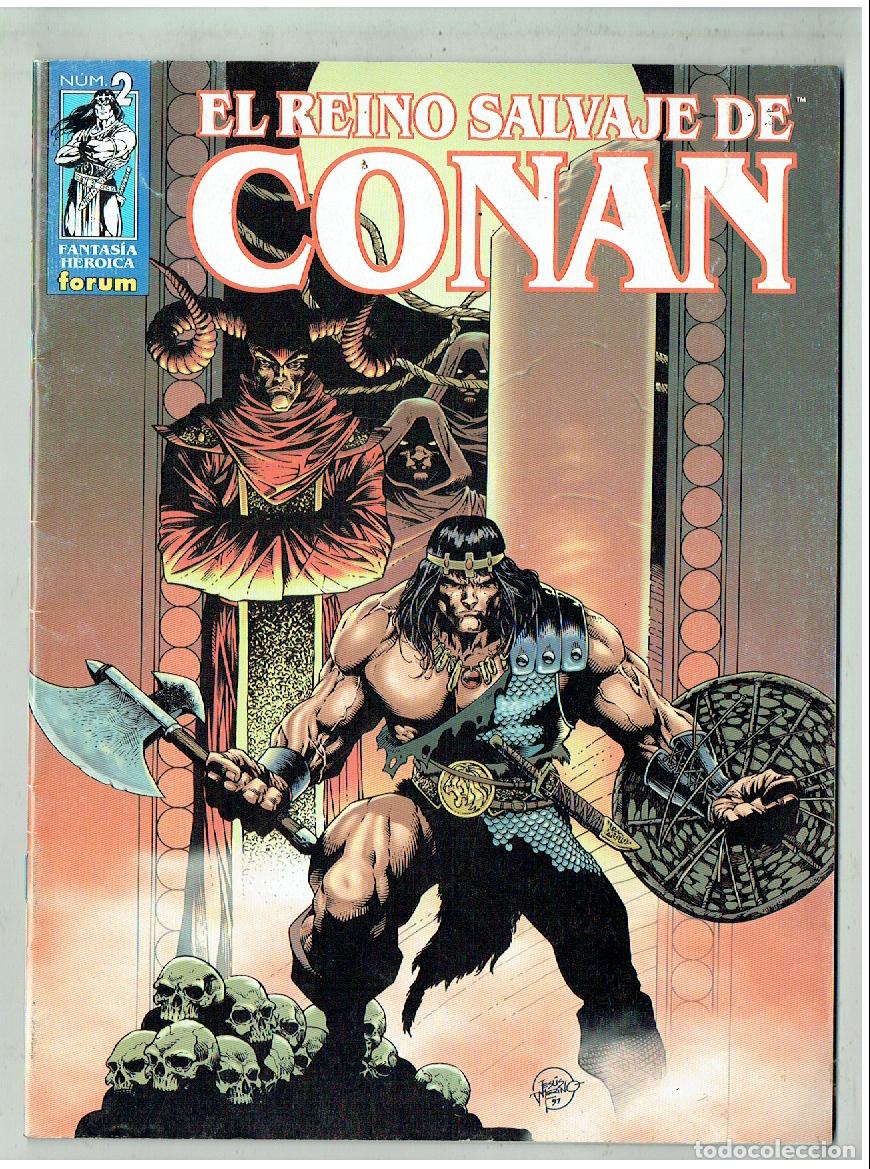 C&oacute;mics: EL REINO SALVAJE DE CONAN. N&ordm; 2. FORUM. (B/39.2 RUM)