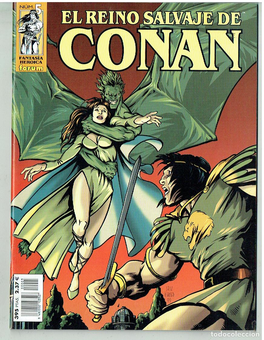 C&oacute;mics: EL REINO SALVAJE DE CONAN. N&ordm; 5. FORUM. (B/39.2 RUM)