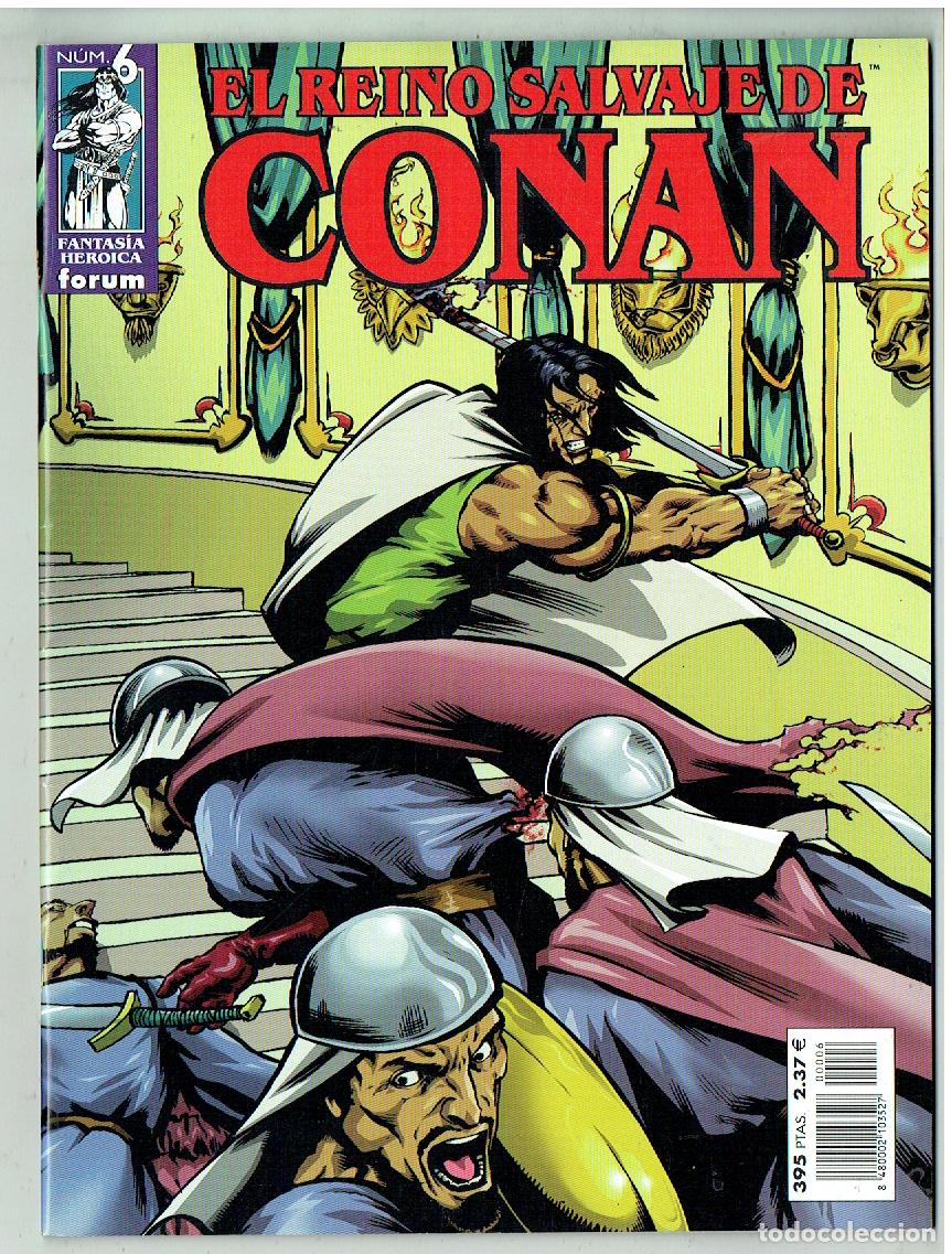 C&oacute;mics: EL REINO SALVAJE DE CONAN. N&ordm; 6. FORUM. (B/39.2 RUM)