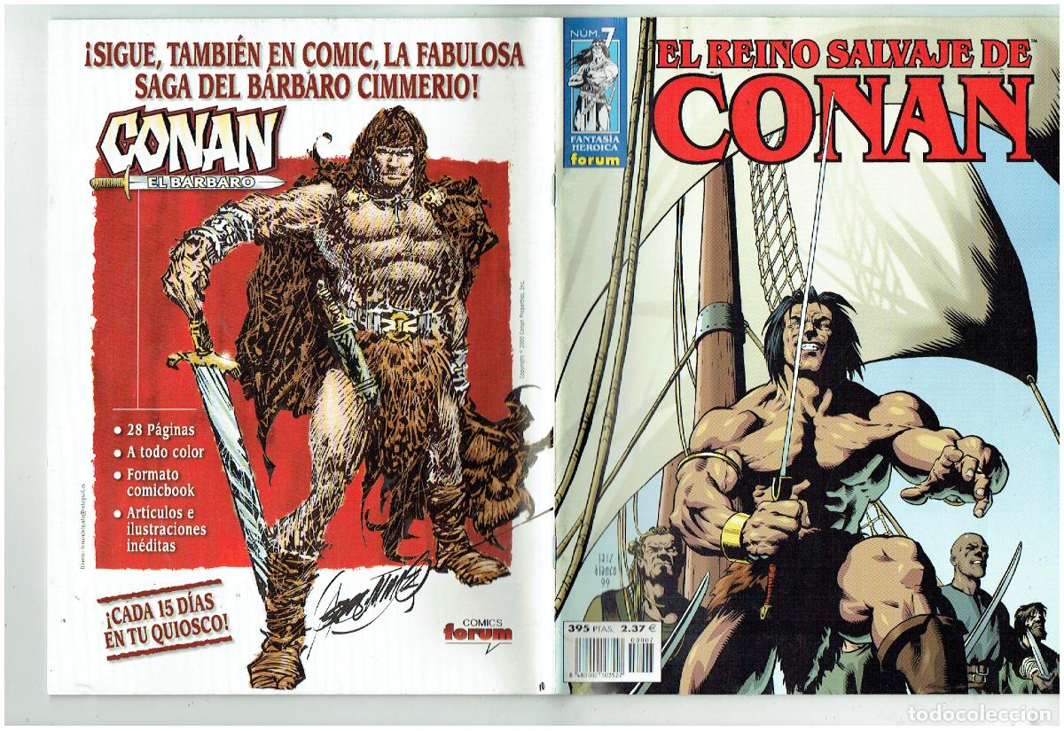 C&oacute;mics: EL REINO SALVAJE DE CONAN. N&ordm; 7. FORUM. (B/39.2 RUM)
