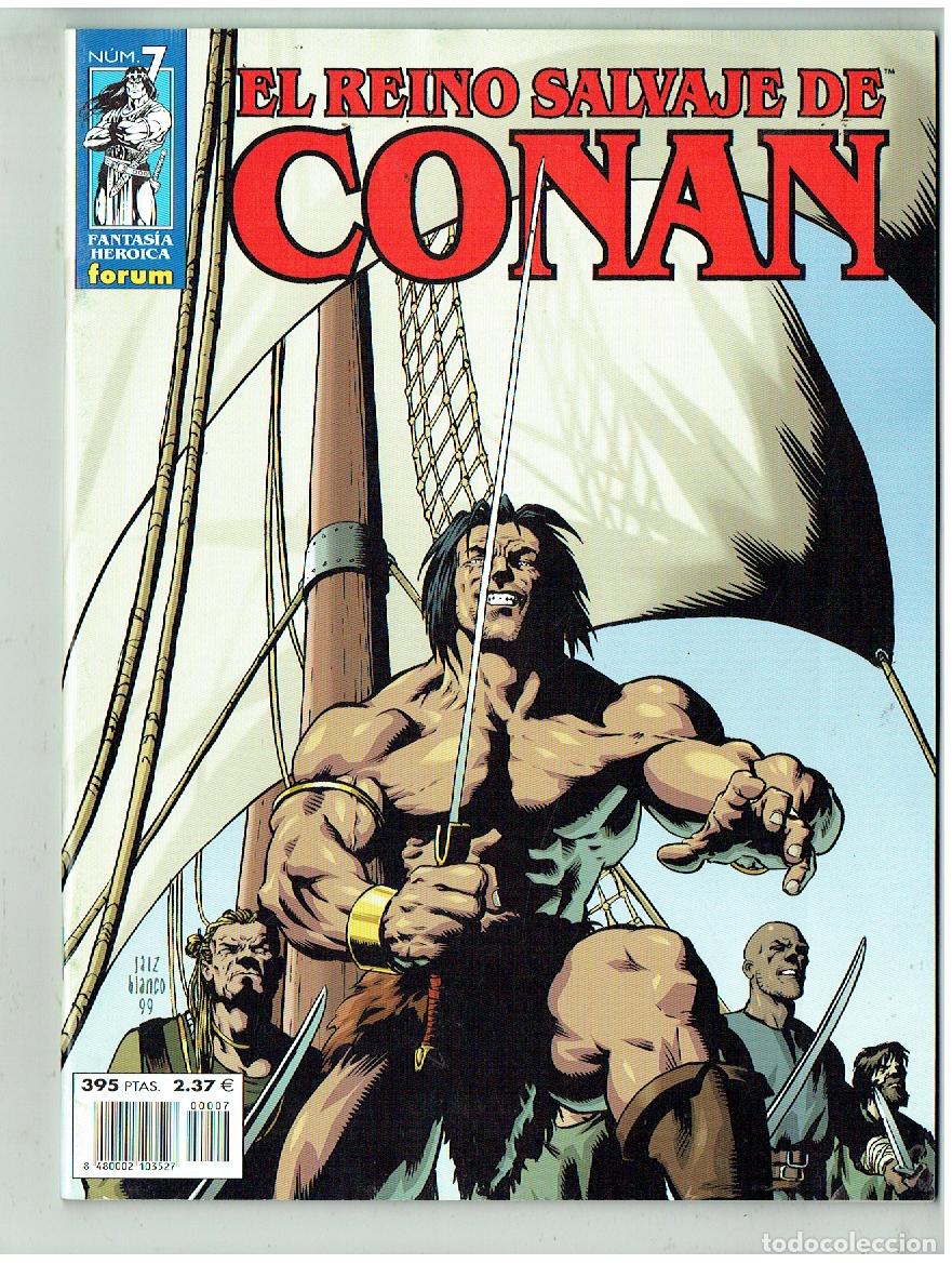 C&oacute;mics: EL REINO SALVAJE DE CONAN. N&ordm; 7. FORUM. (B/39.2 RUM)