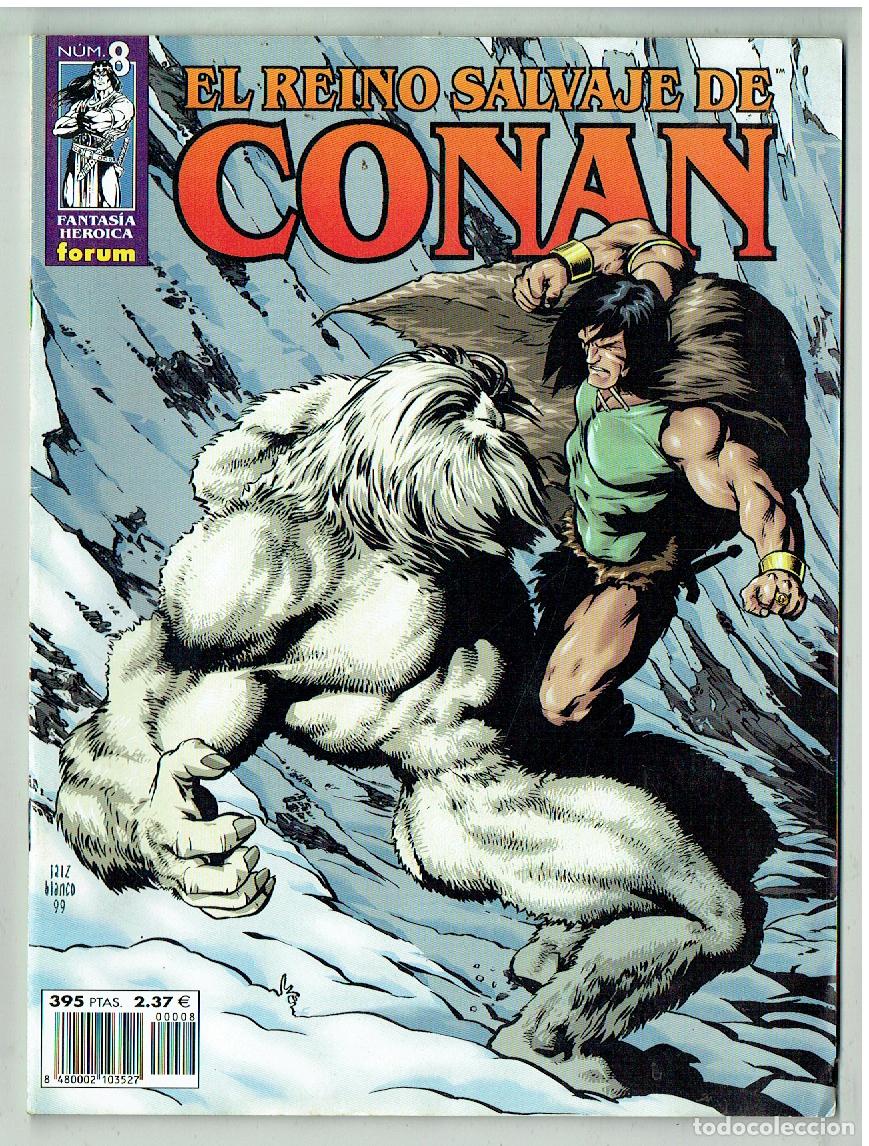 C&oacute;mics: EL REINO SALVAJE DE CONAN. N&ordm; 8. FORUM. (B/39.2 RUM)