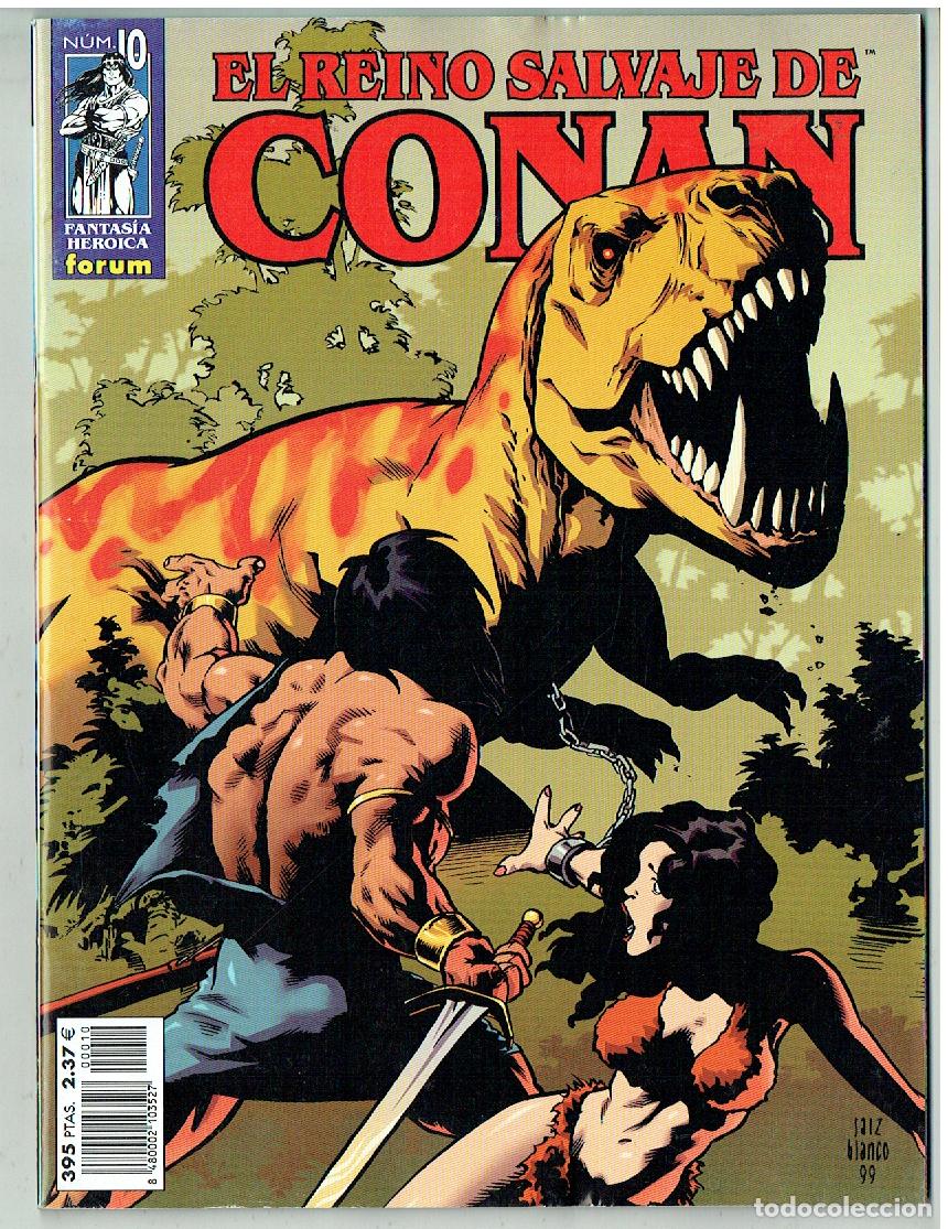 C&oacute;mics: EL REINO SALVAJE DE CONAN. N&ordm; 10. FORUM. (B/39.2 RUM)