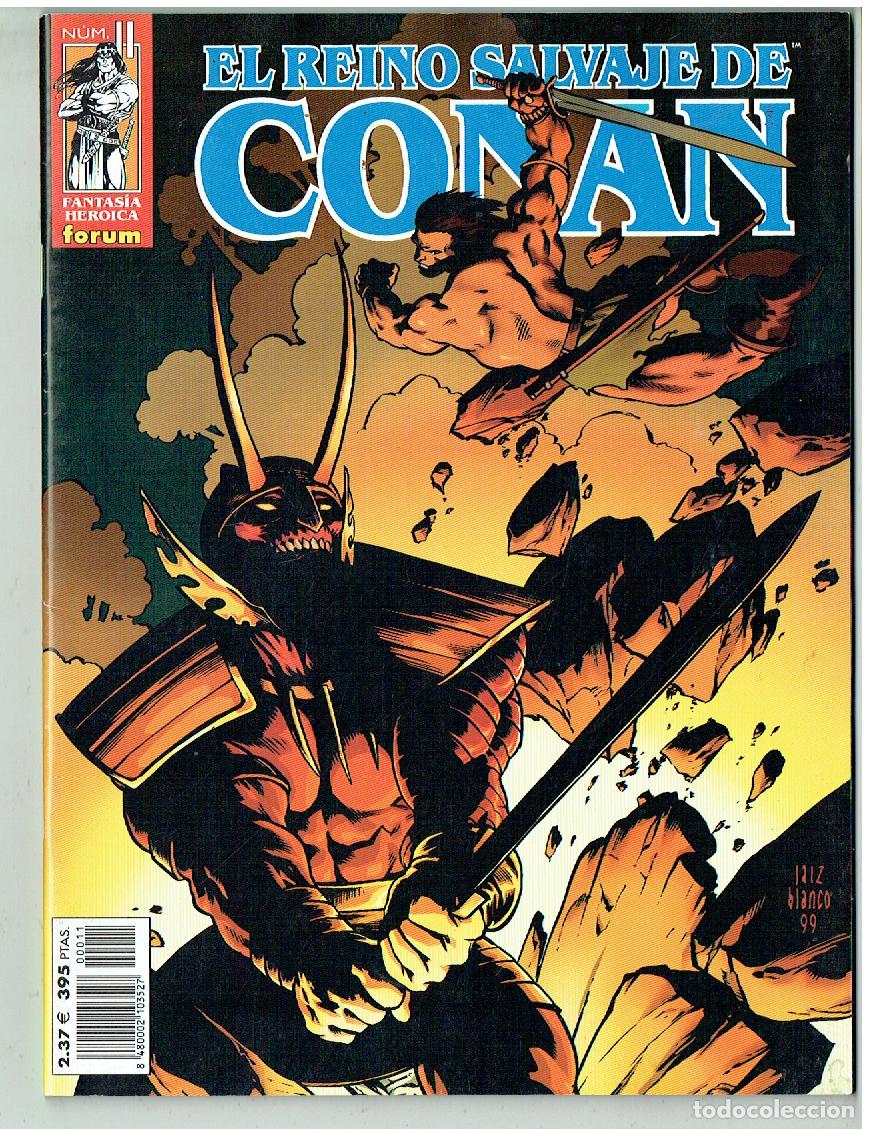 C&oacute;mics: EL REINO SALVAJE DE CONAN. N&ordm; 11. FORUM. (B/39.2 RUM)