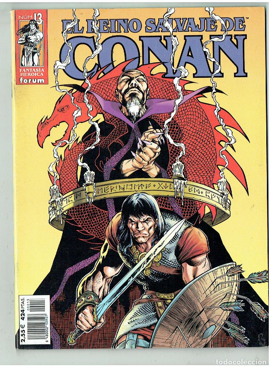 C&oacute;mics: EL REINO SALVAJE DE CONAN. N&ordm; 13. FORUM. (B/39.2 RUM)