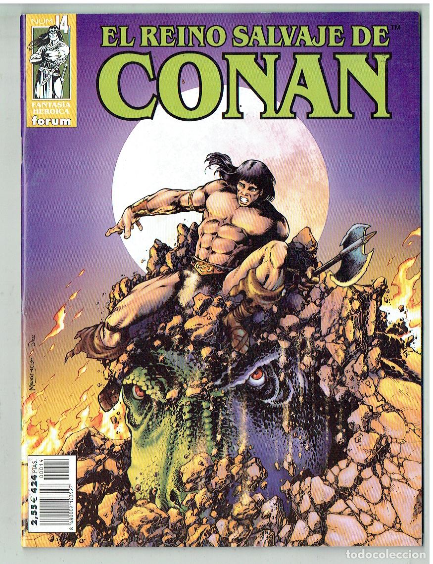 C&oacute;mics: EL REINO SALVAJE DE CONAN. N&ordm; 14. FORUM. (B/39.2 RUM)