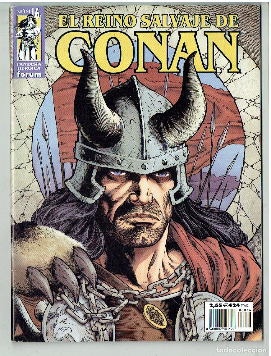 C&oacute;mics: EL REINO SALVAJE DE CONAN. N&ordm; 16. FORUM. (B/39.2 RUM)