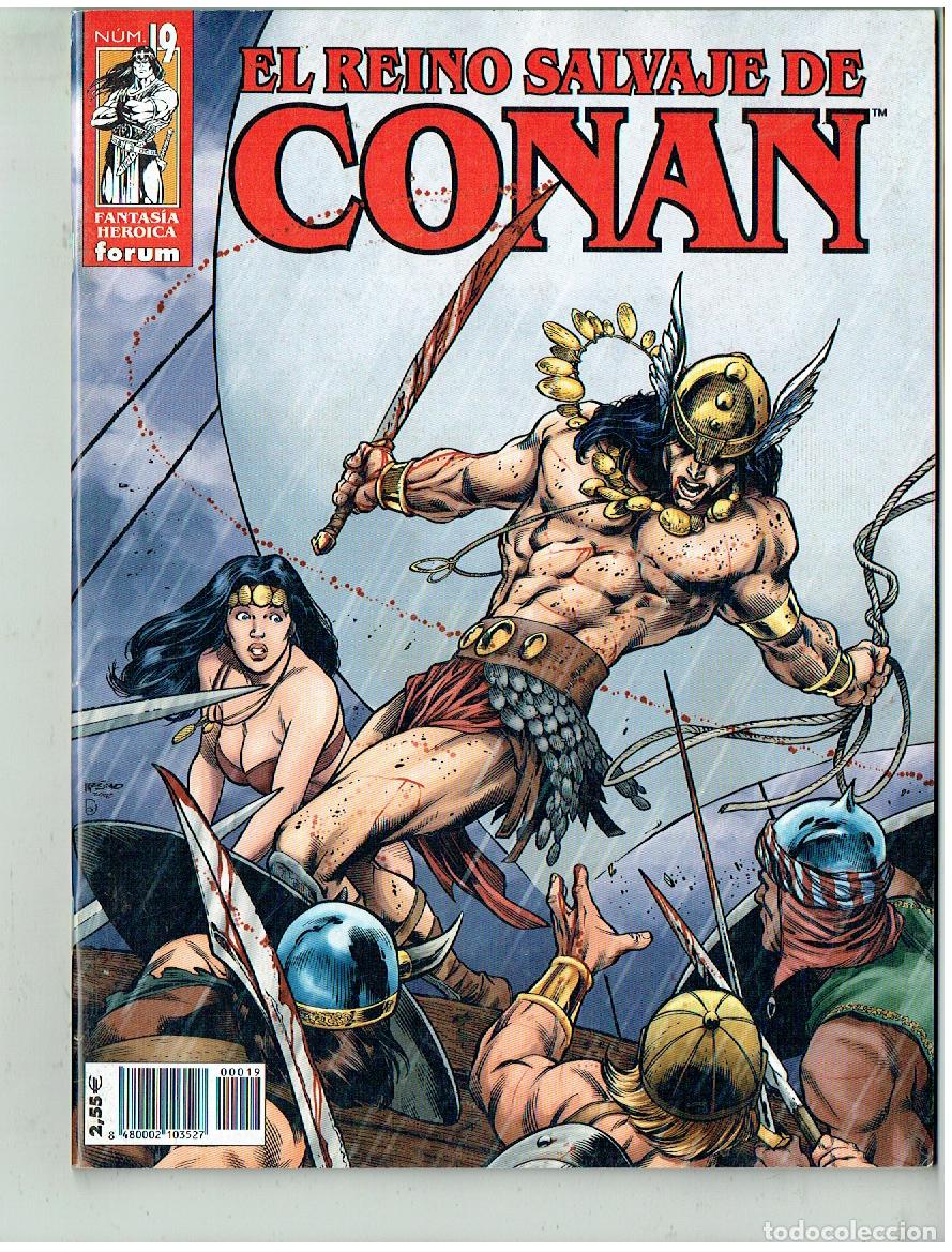 C&oacute;mics: EL REINO SALVAJE DE CONAN. N&ordm; 19. FORUM. (B/39.2 RUM)