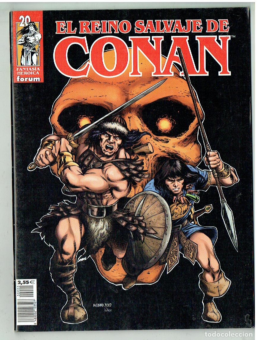 C&oacute;mics: EL REINO SALVAJE DE CONAN. N&ordm; 20. FORUM. (B/39.2 RUM)