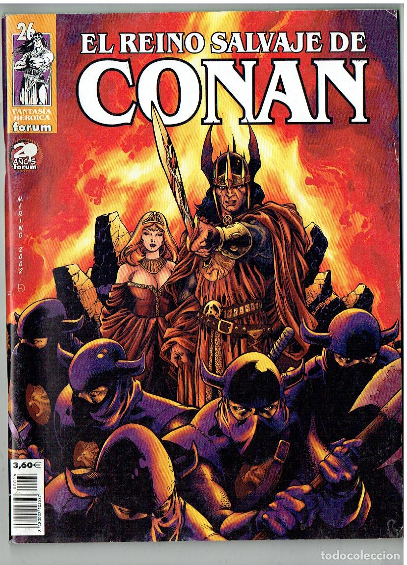 C&oacute;mics: EL REINO SALVAJE DE CONAN. N&ordm; 26. FORUM. (B/39.2 RUM)