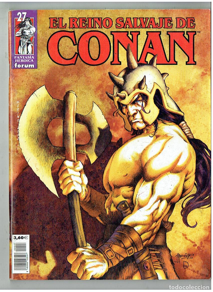 C&oacute;mics: EL REINO SALVAJE DE CONAN. N&ordm; 27. FORUM. (B/39.2 RUM)