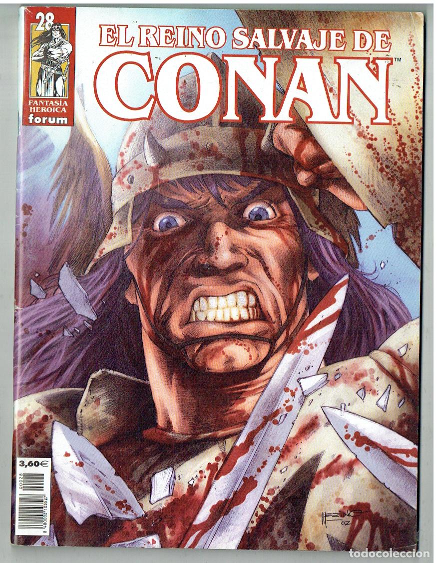 C&oacute;mics: EL REINO SALVAJE DE CONAN. N&ordm; 28. FORUM. (B/39.2 RUM)