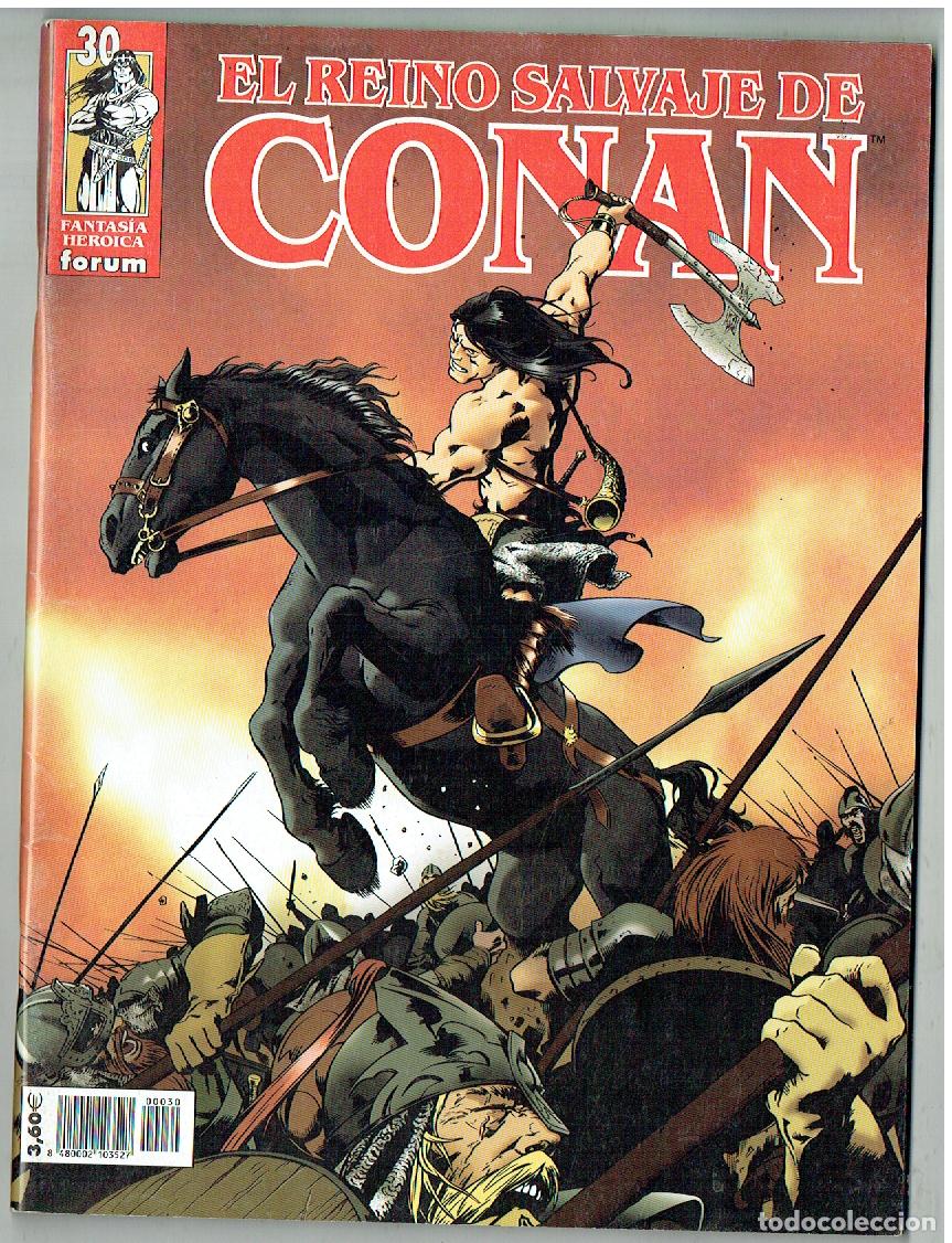 C&oacute;mics: EL REINO SALVAJE DE CONAN. N&ordm; 30. FORUM. (B/39.2 RUM)
