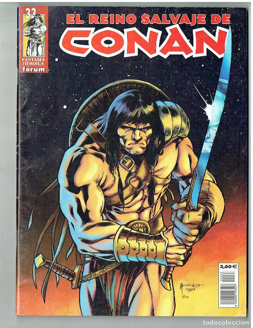 C&oacute;mics: EL REINO SALVAJE DE CONAN. N&ordm; 33. FORUM. (B/39.2 RUM)