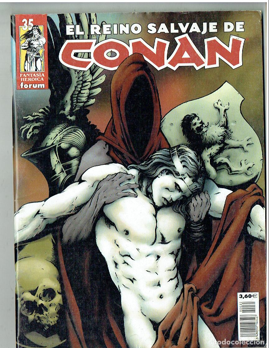 C&oacute;mics: EL REINO SALVAJE DE CONAN. N&ordm; 35. FORUM. (B/39.2 RUM)
