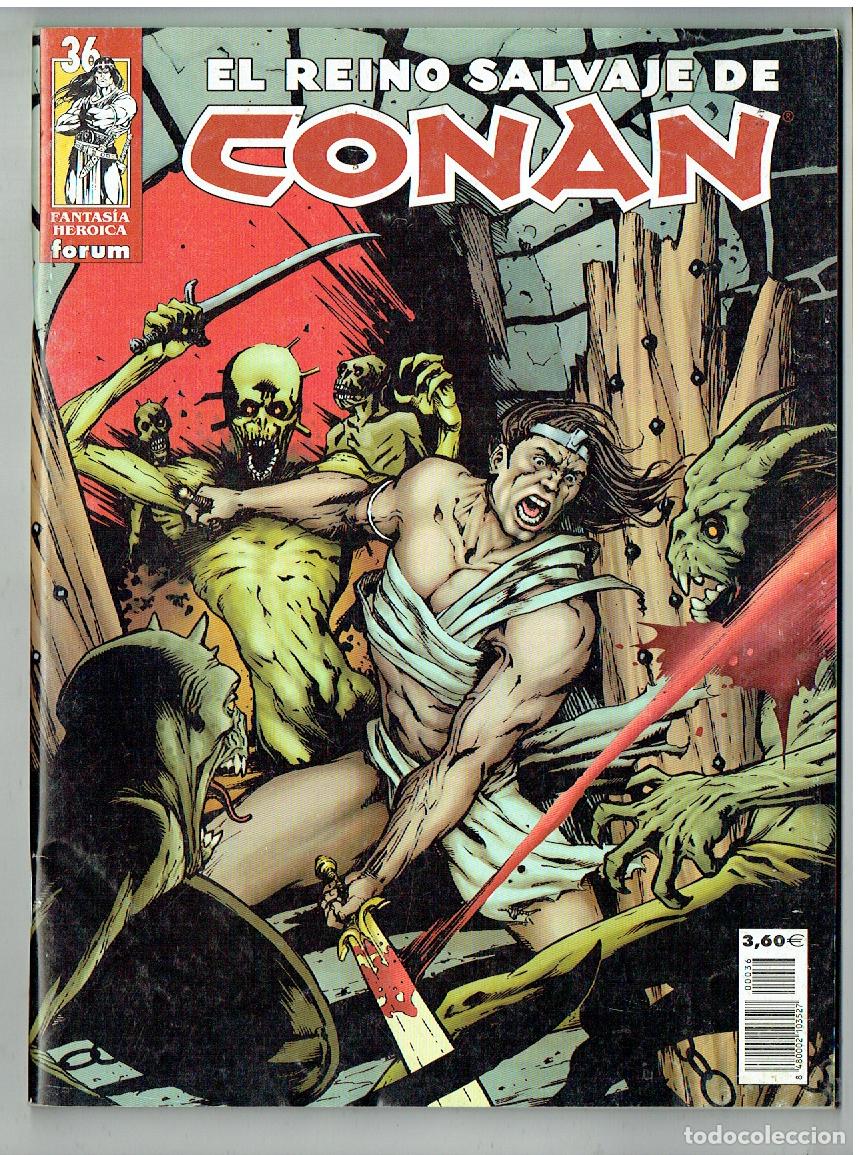 C&oacute;mics: EL REINO SALVAJE DE CONAN. N&ordm; 36. FORUM. (B/39.2 RUM)