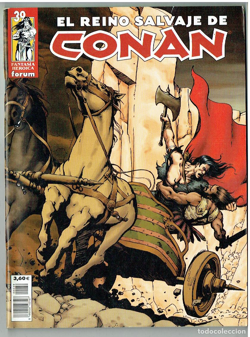 C&oacute;mics: EL REINO SALVAJE DE CONAN. N&ordm; 39. FORUM. (B/39.2 RUM)