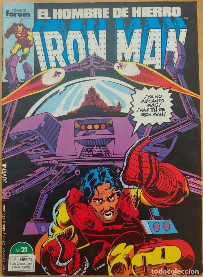 C&oacute;mics: IRON MAN, EL HOMBRE DE HIERRO VOL 1, 21. FORUM