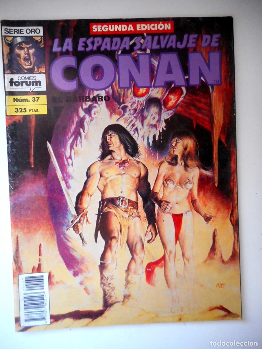 C&oacute;mics: LA ESPADA SALVAJE DE CONAN N&ordm;37 (FORUM-FEBRERO 1995) -SEGUNDA EDICI&Oacute;N-