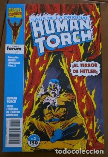 C&oacute;mics: Human Torch - N&uacute;meros 1 al 3 - Forum - Foto 2