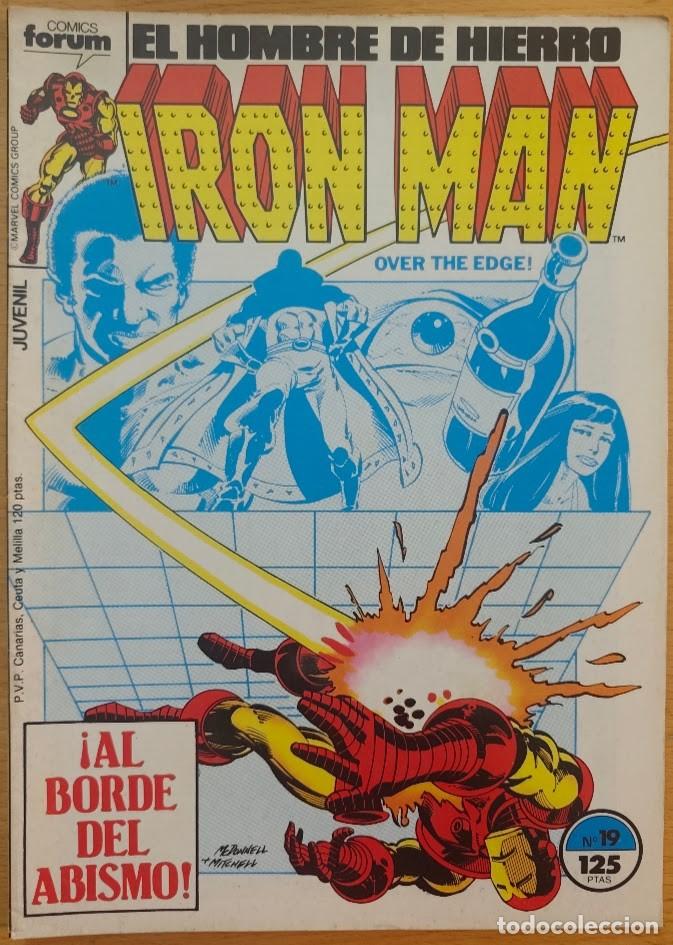 C&oacute;mics: IRON MAN, EL HOMBRE DE HIERRO VOL 1, 19. FORUM