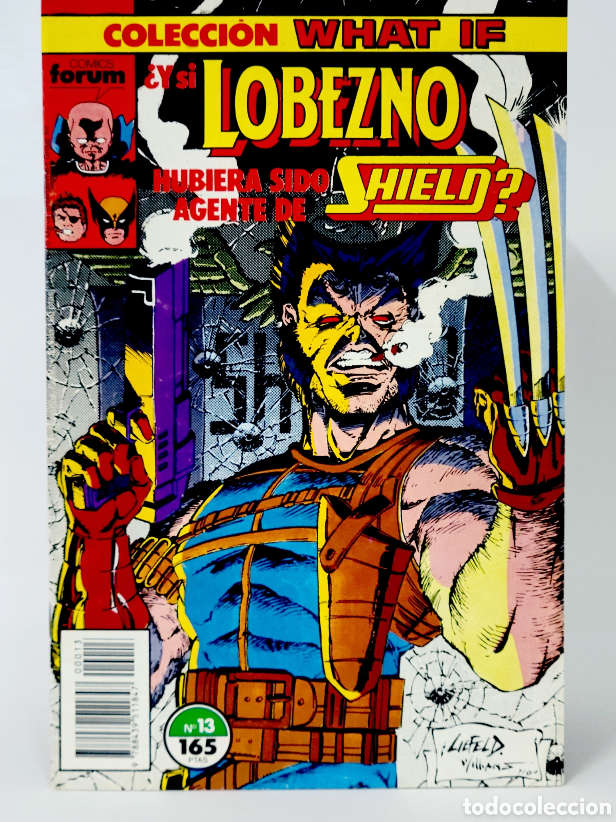 C&oacute;mics: C&Oacute;MIC COLECCI&Oacute;N WHAT IF 13 LOBEZNO VOL.1 FORUM MARVEL VOLUMEN GRAPA MUY BUEN ESTADO