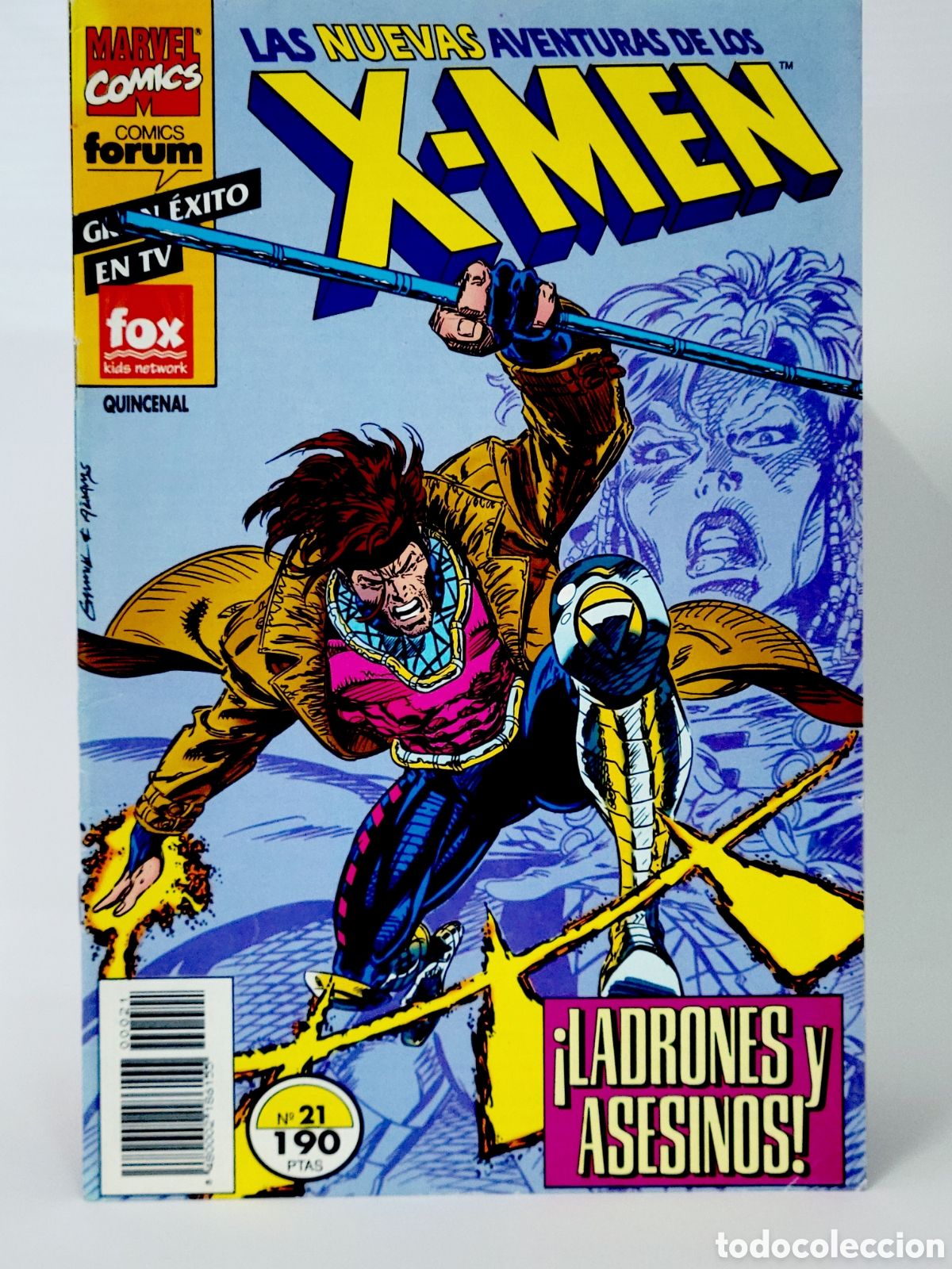 C&oacute;mics: C&Oacute;MIC LAS NUEVAS AVENTURAS DE LOS X-MEN 21 LADRONES Y ASESINOS FORUM MARVEL GRAPA MUY BUEN ESTADO