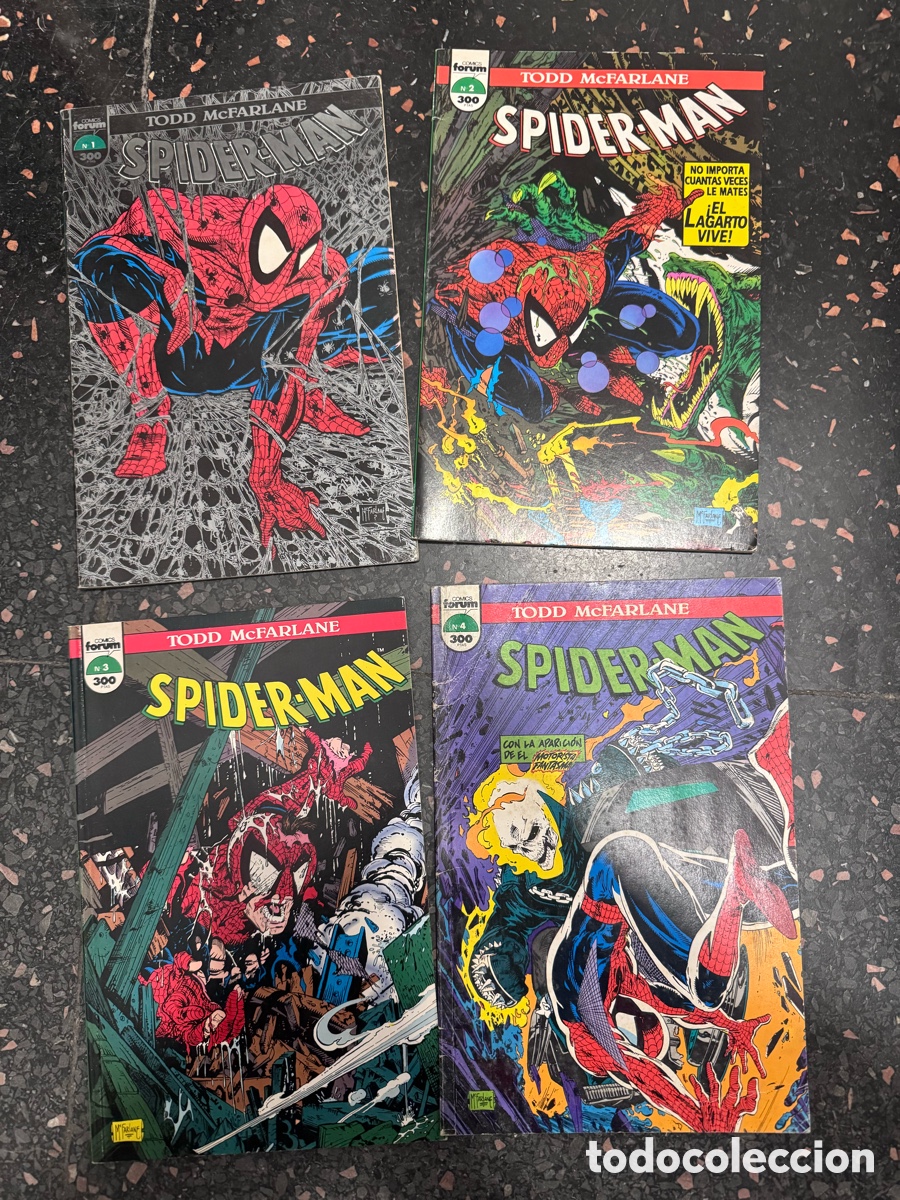C&oacute;mics: 10 c&oacute;mics Spiderman Todd McFarlane
