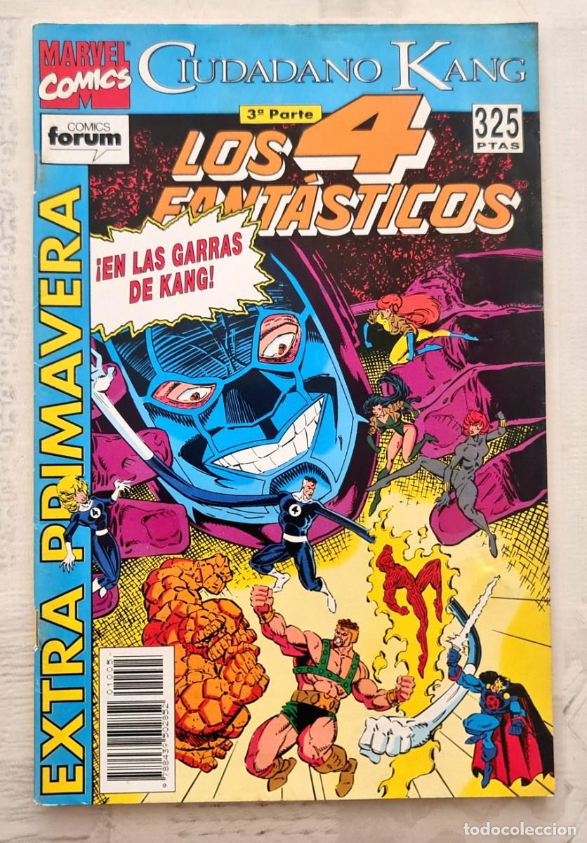 C&oacute;mics: LOS CUATRO FANTASTICOS EXTRA PRIMAVERA 93 CIUDADANO KANG. Comics Forum 1993.