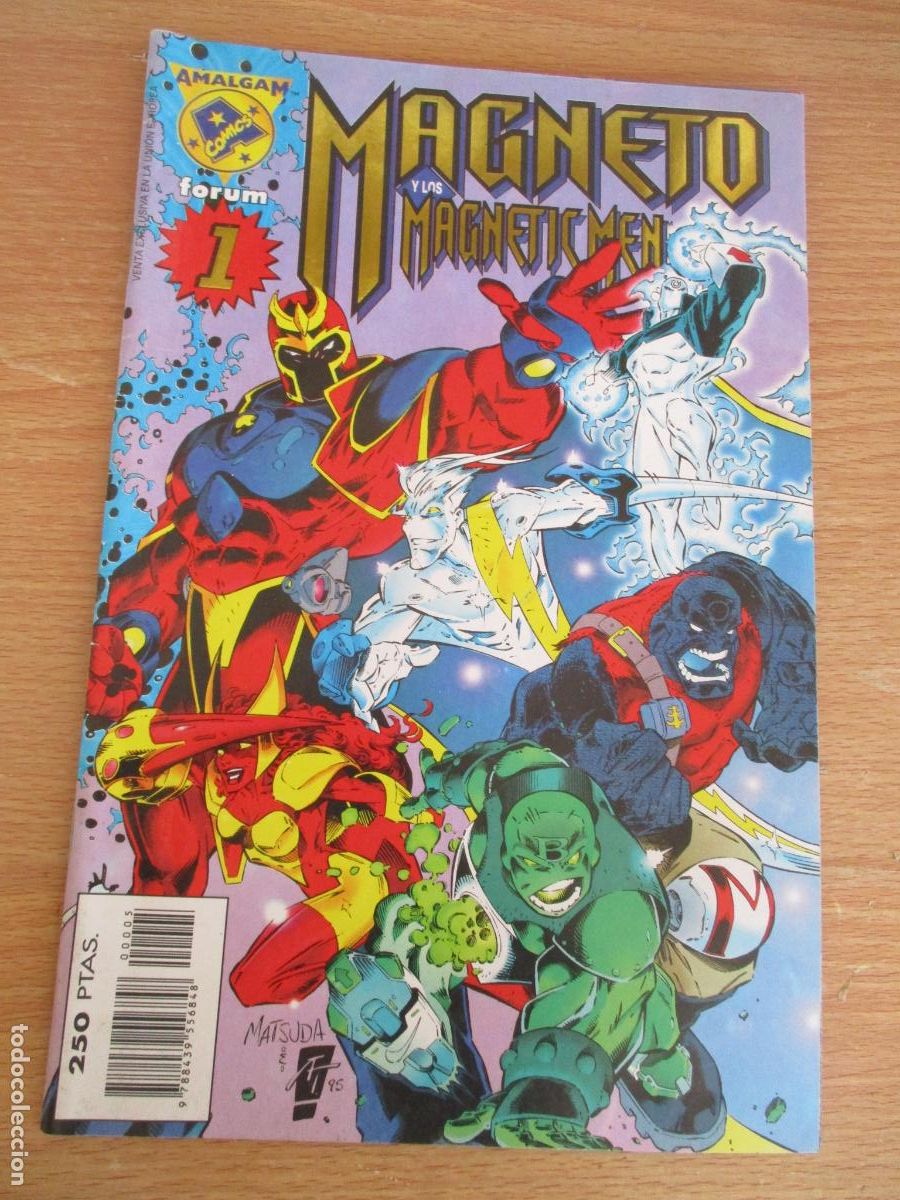 C&oacute;mics: AMALGAM- MAGNETO Y LOS MAGNETIS MEN, N 1.- FORUM