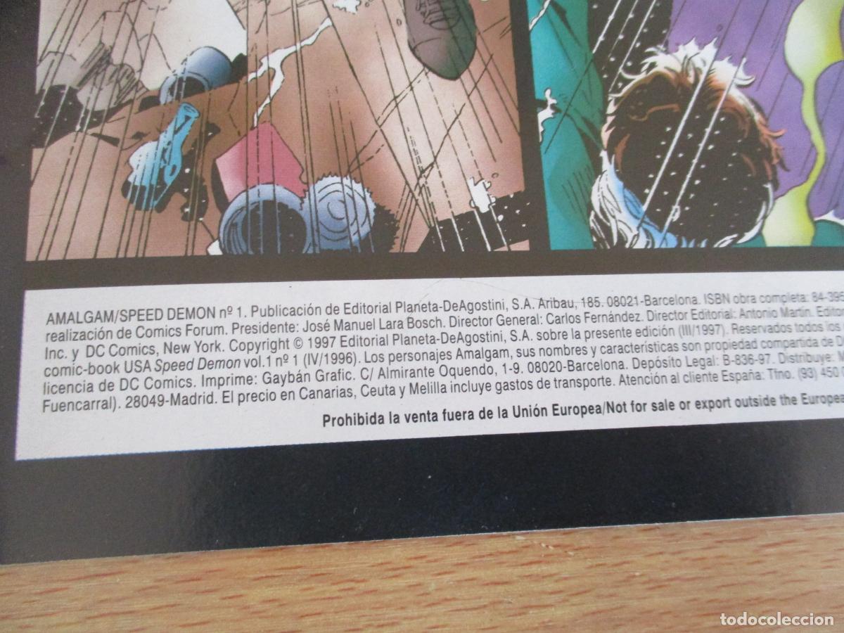 C&oacute;mics: AMALGAM- SPEED DEMON , N 1.- FORUM - Foto 2