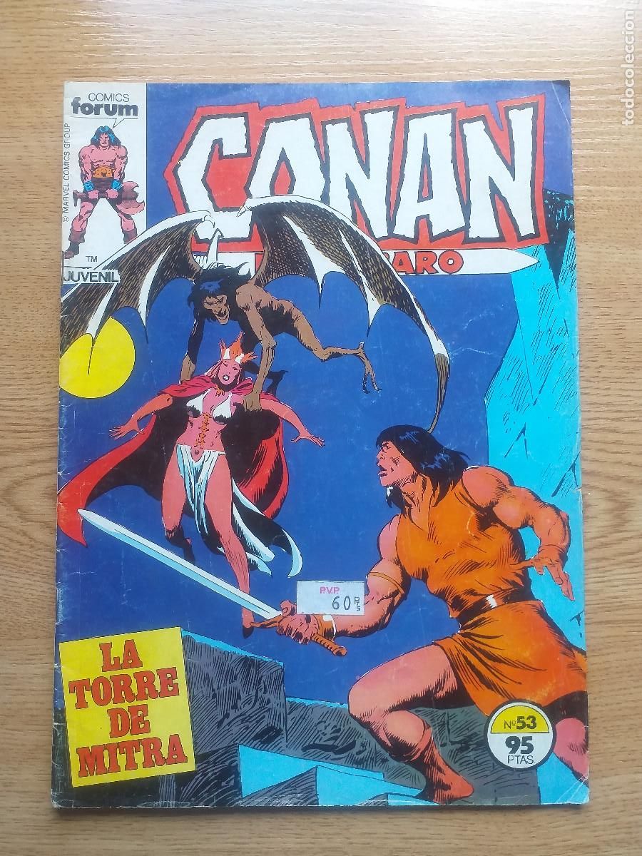 C&oacute;mics: CONAN EL B&Aacute;RBARO - VOL.1 - N&ordm; 53 - La Torre de Mitra - FORUM