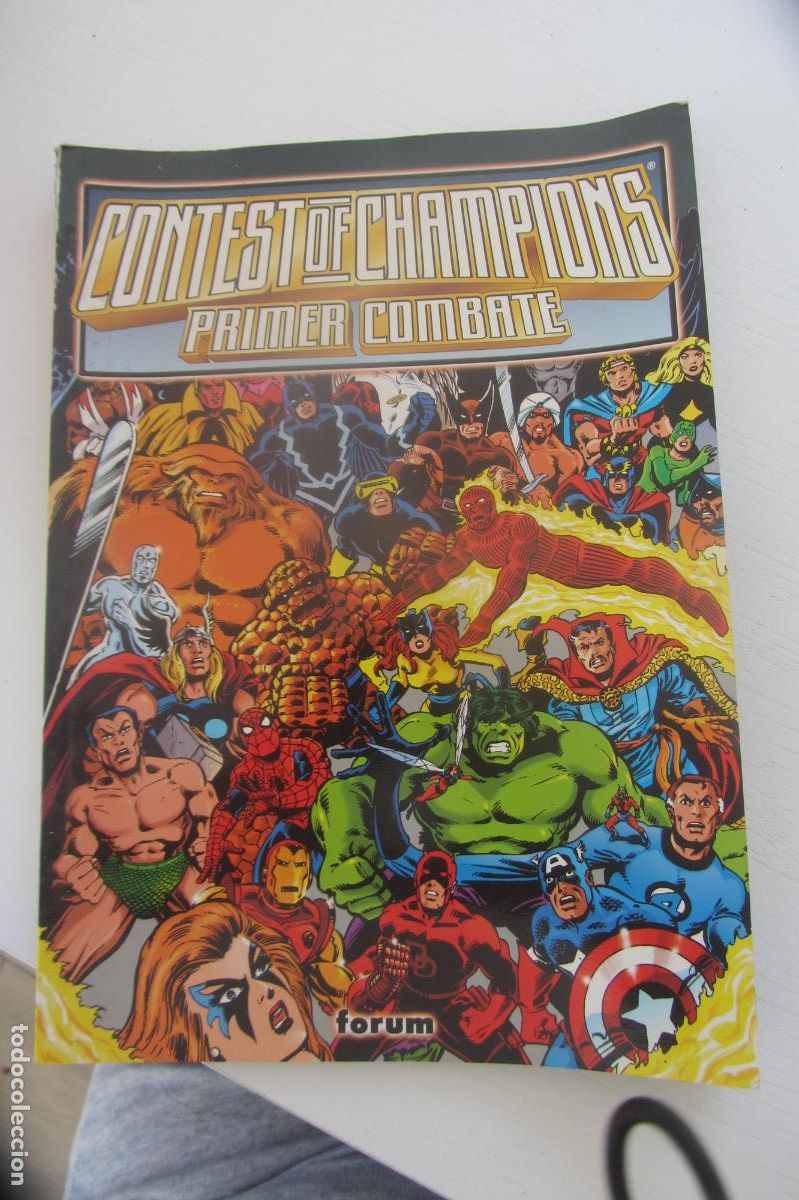 C&oacute;mics: CONTEST OF CHAMPIONS PRIMER COMBATE COMICS FORUM ARX152