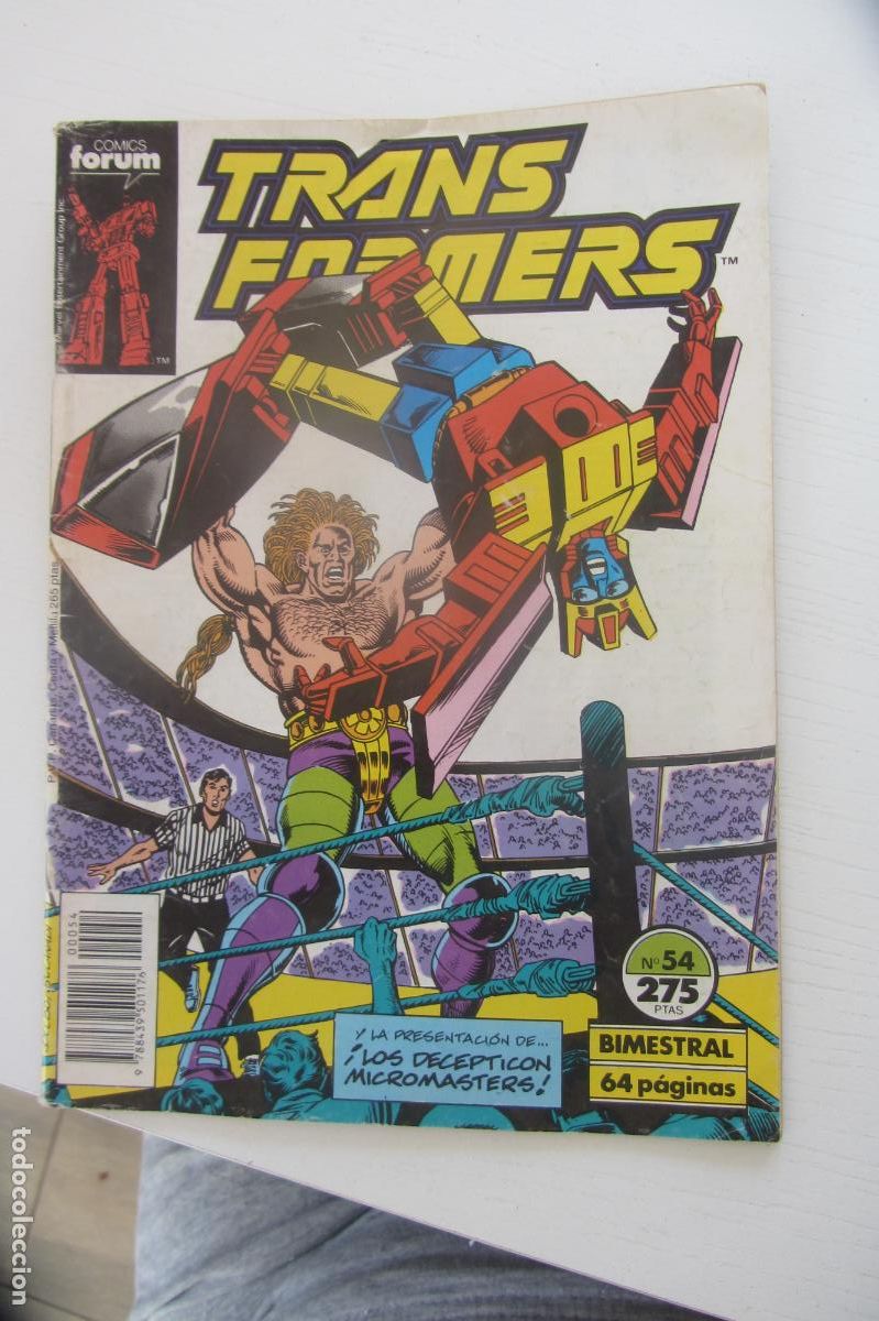 C&oacute;mics: TRANSFORMERS N.&ordm; 54 - VOLUMEN 1 - ABRIL 1990 VOL. I FORUM ARX190