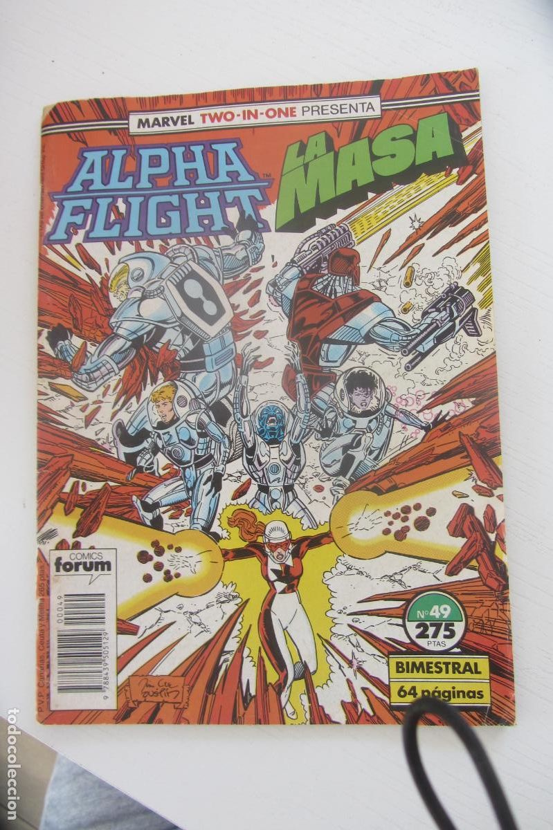 C&oacute;mics: ALPHA FLIGHT VOL. 1 N&ordm; 49 MARVEL TWO IN ONE ALPHA FLIGHT Y LA MASA - FORUM ARX190