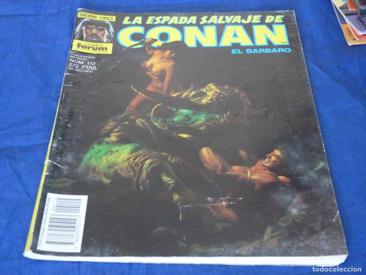 C&oacute;mics: LA ESPADA SALVAJE DE CONAN #112 OREFSLL - Foto 1