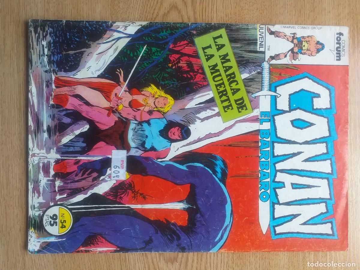 C&oacute;mics: CONAN EL B&Aacute;RBARO - VOL.1 - N&ordm; 54 - La marca de la muerte - FORUM