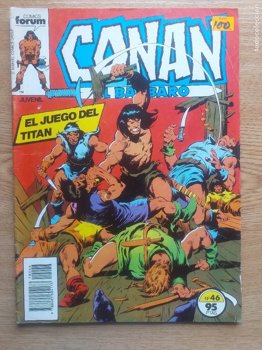 C&oacute;mics: CONAN EL B&Aacute;RBARO - VOL.1 - N&ordm; 46 - El juego del tit&aacute;n - FORUM