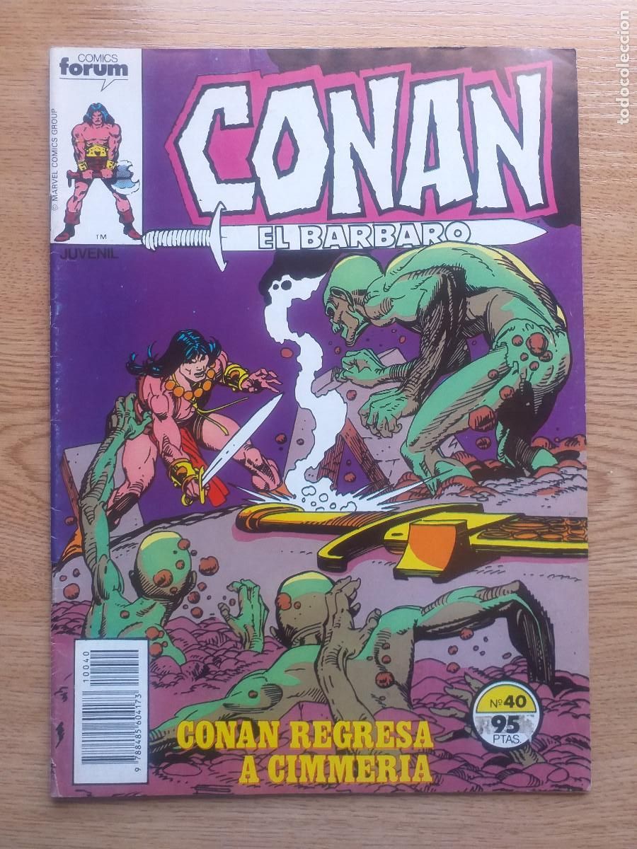 C&oacute;mics: CONAN EL B&Aacute;RBARO - VOL.1 - N&ordm; 40 - Conan regresa a Cimmeria - FORUM
