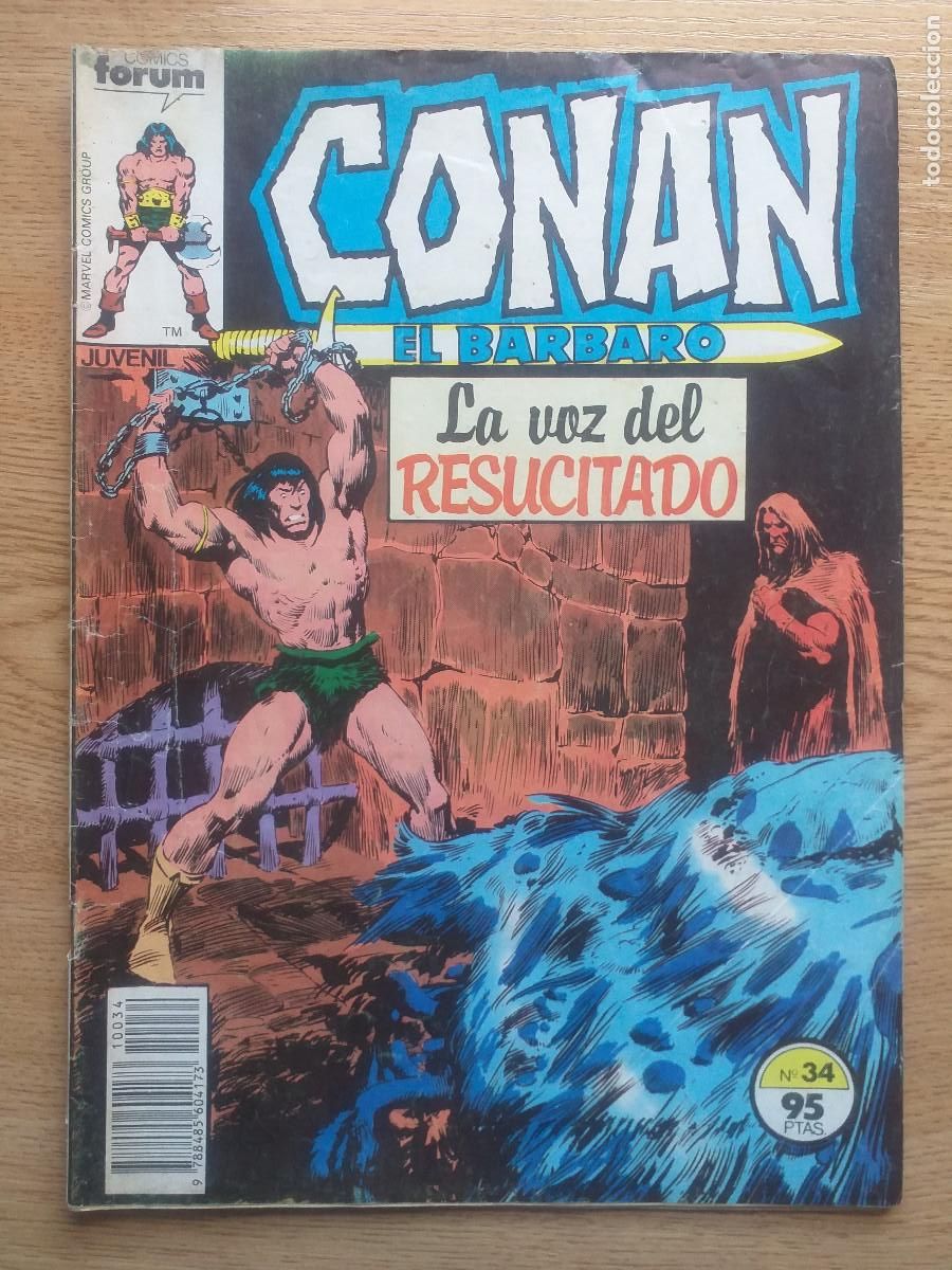 C&oacute;mics: CONAN EL B&Aacute;RBARO - VOL.1 - N&ordm; 34 - La voz del resucitado - FORUM