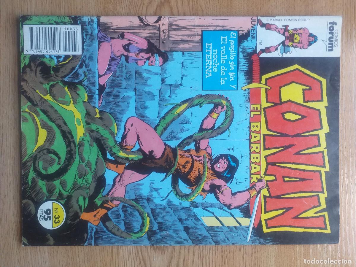 C&oacute;mics: CONAN EL B&Aacute;RBARO - VOL.1 - N&ordm; 33 - El pasillo sin fin y El valle de la noche eterna - FORUM